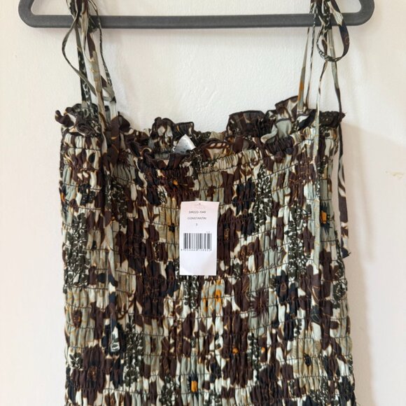 Sir. The Label Constantin Tiered Floral Mini Dress (US 8/M) NWT - Picture 3 of 4